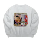 insparation｡   --- ｲﾝｽﾋﾟﾚｰｼｮﾝ｡のねこ (概念) Big Crew Neck Sweatshirt