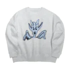 くまきちショップやさんのデビル Big Crew Neck Sweatshirt