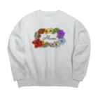 ALAMのALAM Bunga / COLOR Big Crew Neck Sweatshirt