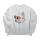 mayuenのフレブル愛 Big Crew Neck Sweatshirt