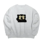 mareのくまのまれ　おてふり Big Crew Neck Sweatshirt