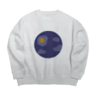 茶碗蒸しの夜空の朝食 Big Crew Neck Sweatshirt