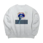 insparation｡   --- ｲﾝｽﾋﾟﾚｰｼｮﾝ｡の秘密 Big Crew Neck Sweatshirt