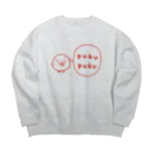 穂の湯のPuku Puku Big Crew Neck Sweatshirt