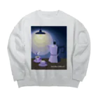 Teal Blue CoffeeのHideaway Big Crew Neck Sweatshirt