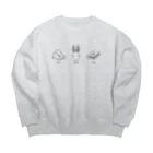 soratoのRock Scissors? Paper Big Crew Neck Sweatshirt