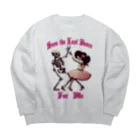 islandmoon13のラストダンスは私に　サイコビリー編 Big Crew Neck Sweatshirt