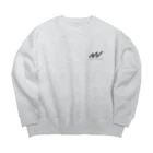 my.riceのmrスウェット Big Crew Neck Sweatshirt