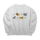 きら星のサファリA Big Crew Neck Sweatshirt