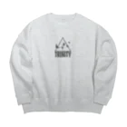 WA-TA craftのTrinity Big Crew Neck Sweatshirt