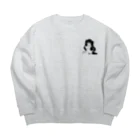 おきゅinストアのokyuin-おきゅいん-【アラサーの姫】 Big Crew Neck Sweatshirt