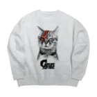 CATLESのCATLES FUKUSUKE BOWIE Big Crew Neck Sweatshirt