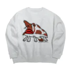 mincruのガラパゴス・バットフィッシュ Big Crew Neck Sweatshirt