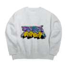 SCARPOPのFATCAT Big Crew Neck Sweatshirt