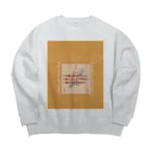 魔法についてのシンクロナイズド Big Crew Neck Sweatshirt