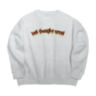 Low thought Crewの［low thought crew］ Big Crew Neck Sweatshirt