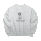 BONBONのPinup girl Big Crew Neck Sweatshirt