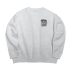 nisgataのangry old man 001 Big Crew Neck Sweatshirt