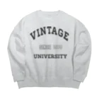 Aki1990-1990のビンテージ大学　 Big Crew Neck Sweatshirt