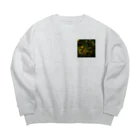 million-mindの大地の恵み Big Crew Neck Sweatshirt