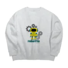 cocolifeのロボット Big Crew Neck Sweatshirt