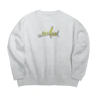 comaoのキハダマグロ　アヒ♡ Big Crew Neck Sweatshirt