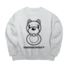 monmocorinsのmonmocorins Big Crew Neck Sweatshirt