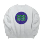 コ八ルのPOP MUSIC Big Crew Neck Sweatshirt