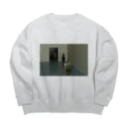  ْ犬 記録の門松アルバイト Big Crew Neck Sweatshirt