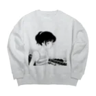 ¥anagawa Recordsの山本直樹×笹口騒音 わたしのうたはどこいった Big Crew Neck Sweatshirt