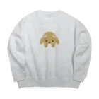 十分に広い店の俯瞰くまちゃん Big Crew Neck Sweatshirt