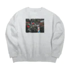 THE YOUのSAMPO ／ バーバー Big Crew Neck Sweatshirt