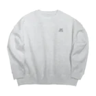 イッチャマンのビッグシルエット The 目のやつ。(シンプル) Big Crew Neck Sweatshirt