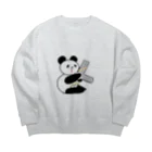 HONEY☆CROSSのCross パンダ Big Crew Neck Sweatshirt