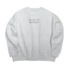 hand and yellowのKEDAMA Big Crew Neck Sweatshirt