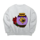 toy.the.monsters!のガジュマルくん　古酒 Big Crew Neck Sweatshirt