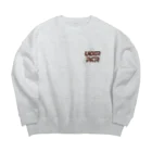 RERION DESIGN WORKSの【UNDER PAR】RETRO LOGO･S SWEAT Big Crew Neck Sweatshirt