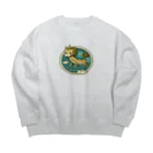 すとろべりーガムFactoryの麒麟 Big Crew Neck Sweatshirt