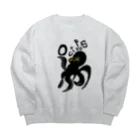 uwotomoのOctopus Big Crew Neck Sweatshirt