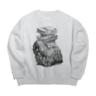 Tomoharu Mitsudairaのプーリー蔵書票 Big Crew Neck Sweatshirt