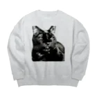 nkmap17のまさかの舞茸 Big Crew Neck Sweatshirt