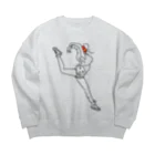 soysioのsoysio016 Big Crew Neck Sweatshirt