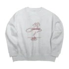 yoonのインスタちゃん Big Crew Neck Sweatshirt