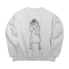 soysioのsoysio029 Big Crew Neck Sweatshirt