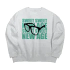 スナックキミドリ -購買部-のNew Age Big Crew Neck Sweatshirt