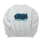 スロータイプ書店 Slowtype BooksのCRASH クラッシュ 086 Big Crew Neck Sweatshirt