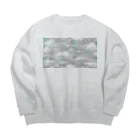 ✴︎☁️maru☁️✴︎の大丈夫 Big Crew Neck Sweatshirt