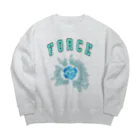 ForceのBlue rose Big Crew Neck Sweatshirt