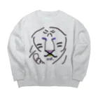 コドモノ楽ガキのこどものらくがきくん Big Crew Neck Sweatshirt