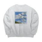 LYUYD(LoveYourselfUntilYouDie)のある晴れた日の空シリーズ Big Crew Neck Sweatshirt